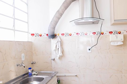 Cozinha/Área de Serviço de apartamento para alugar com 1 quarto, 50m² em Sé, São Paulo