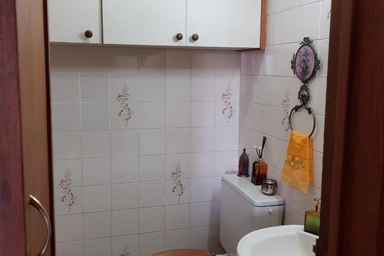 Banheiro da Suite de apartamento à venda com 3 quartos, 80m² em Vila Guarani (z Sul), São Paulo