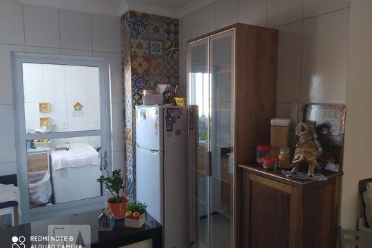 Cozinha de apartamento à venda com 2 quartos, 152m² em Vila Francisco Matarazzo, Santo André