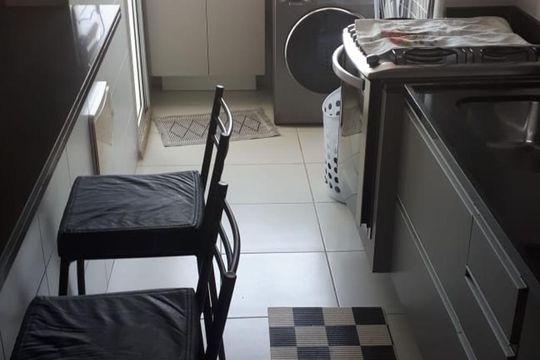Cozinha de apartamento à venda com 2 quartos, 80m² em Barra da Tijuca, Rio de Janeiro