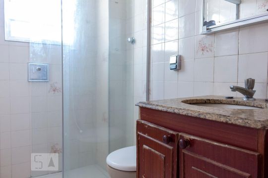 Banheiro de apartamento à venda com 2 quartos, 72m² em Bosque da Saúde, São Paulo