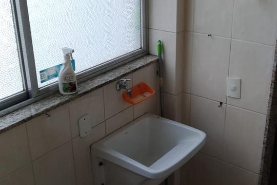 Área de Serviço de apartamento à venda com 3 quartos, 105m² em Grajaú, Rio de Janeiro