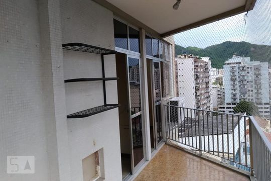 Varanda da Suíte de apartamento à venda com 3 quartos, 105m² em Grajaú, Rio de Janeiro