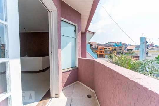 Varanda da Sala de casa para alugar com 4 quartos, 225m² em Jardim Sílvia, Santo André