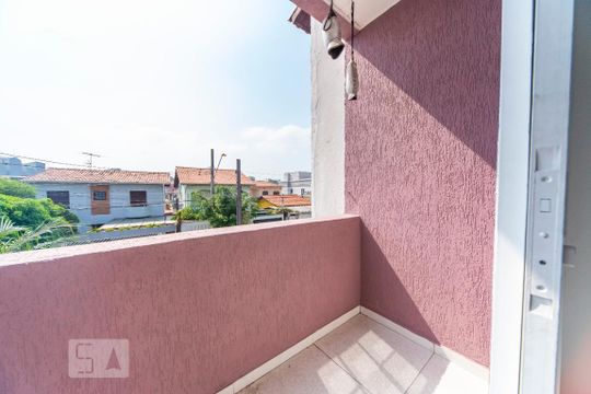 Varanda da Sala de casa para alugar com 4 quartos, 225m² em Jardim Sílvia, Santo André