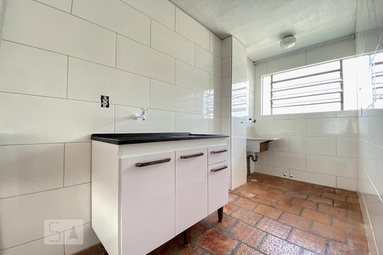 Cozinha e Lavandera de apartamento à venda com 2 quartos, 42m² em Canudos, Novo Hamburgo