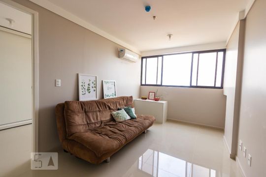Sala de apartamento à venda com 1 quarto, 32m² em Taguatinga Sul (taguatinga), Brasília