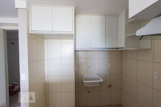 Cozinha de apartamento à venda com 1 quarto, 32m² em Taguatinga Sul (taguatinga), Brasília