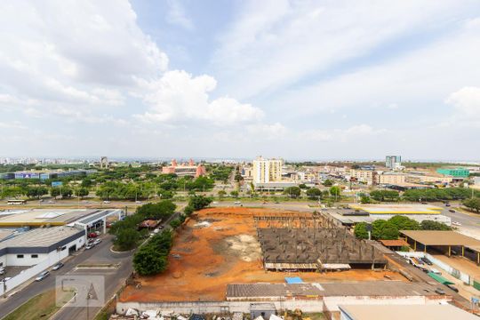 Vista de apartamento à venda com 1 quarto, 32m² em Taguatinga Sul (taguatinga), Brasília