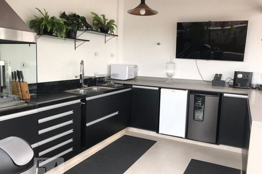 Cozinha de apartamento para alugar com 4 quartos, 355m² em Vila Monte Alegre, São Paulo