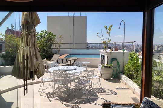 Espaço Gourmet de apartamento para alugar com 4 quartos, 355m² em Vila Monte Alegre, São Paulo
