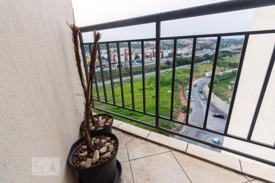 Varanda de apartamento à venda com 2 quartos, 54m² em São Pedro, Osasco