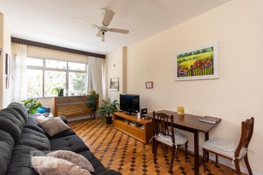 Sala de apartamento à venda com 3 quartos, 82m² em Sumaré, São Paulo
