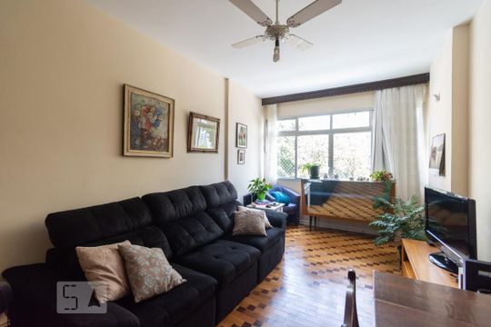 Sala de apartamento à venda com 3 quartos, 82m² em Sumaré, São Paulo