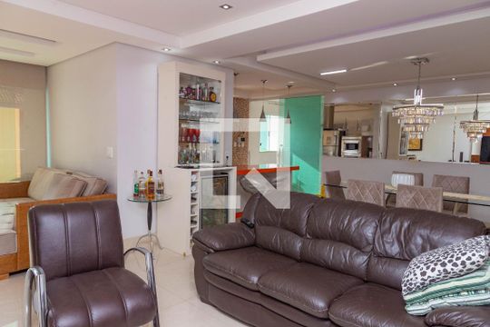 Sala de apartamento à venda com 3 quartos, 170m² em Centro, Diadema