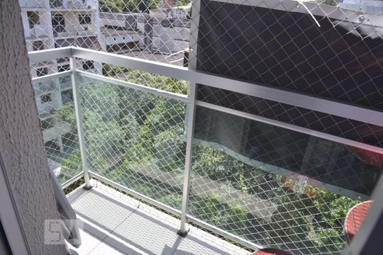 Varanda de apartamento à venda com 2 quartos, 53m² em Taquara, Rio de Janeiro