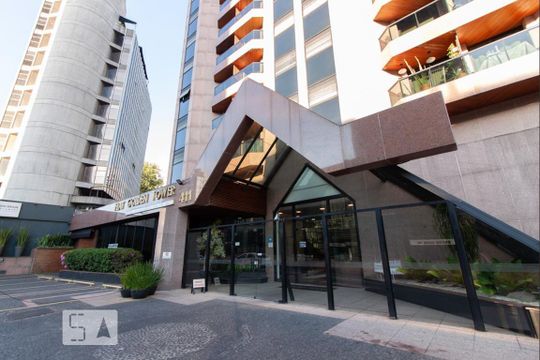 Fachada de apartamento para alugar com 1 quarto, 45m² em Itaim Bibi, São Paulo