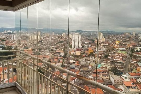 Varanda de apartamento para alugar com 2 quartos, 72m² em Vila Isolina Mazzei, São Paulo