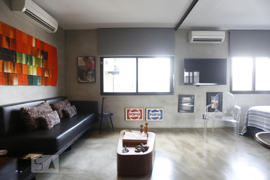 Sala de kitnet/studio à venda com 1 quarto, 45m² em Santa Cecília, São Paulo