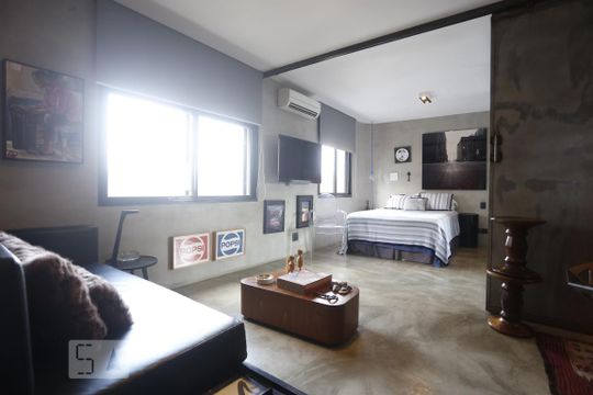 Sala de kitnet/studio à venda com 1 quarto, 45m² em Santa Cecília, São Paulo