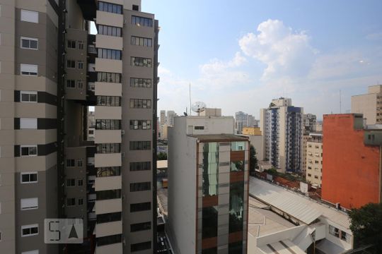 Vista de kitnet/studio à venda com 1 quarto, 45m² em Santa Cecília, São Paulo