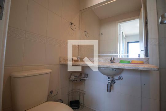 Banheiro de apartamento para alugar com 2 quartos, 63m² em Setor Bela Vista, Goiânia