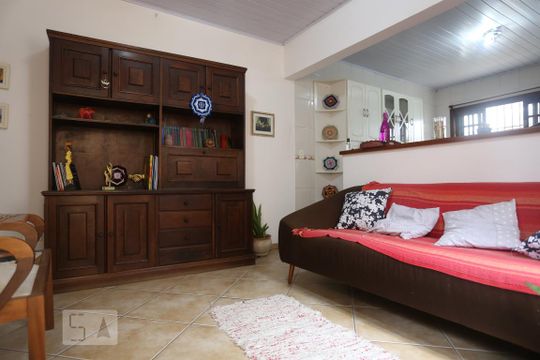 Sala de casa para alugar com 2 quartos, 110m² em Jardim Trussardi, São Paulo