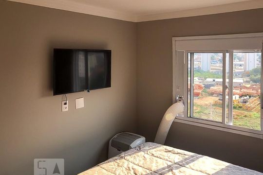 Quarto de apartamento à venda com 2 quartos, 57m² em Vila Satúrnia, Campinas