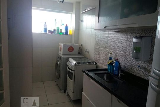 Cozinha e Área de Serviço de apartamento à venda com 2 quartos, 50m² em Vila Mariana, São Paulo