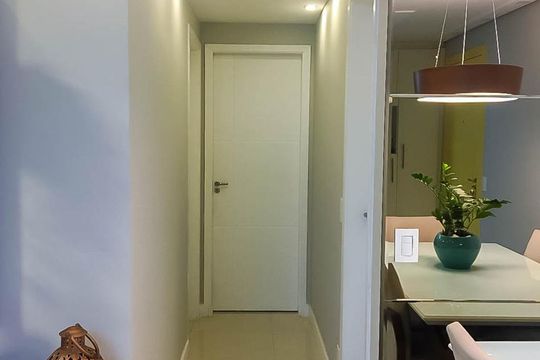 Banheiro Corredor de apartamento à venda com 2 quartos, 69m² em Vila Maria Alta, São Paulo