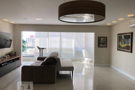 Sala de apartamento à venda com 3 quartos, 180m² em Vila Monte Alegre, São Paulo
