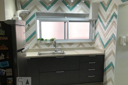 Lavanderia de apartamento à venda com 3 quartos, 180m² em Vila Monte Alegre, São Paulo