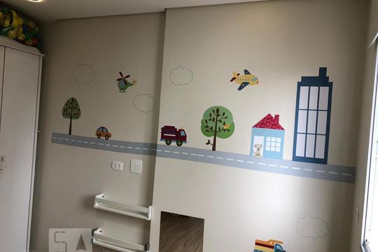 Quarto 1 de apartamento à venda com 3 quartos, 180m² em Vila Monte Alegre, São Paulo