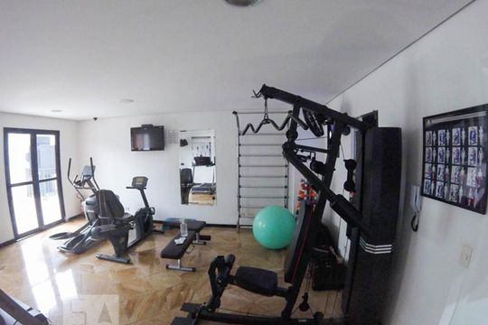 Área comum - Academia de apartamento para alugar com 2 quartos, 122m² em Vila Regente Feijó, São Paulo