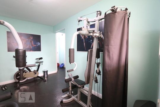 Área comum - Academia de apartamento à venda com 2 quartos, 52m² em Jacarepaguá, Rio de Janeiro