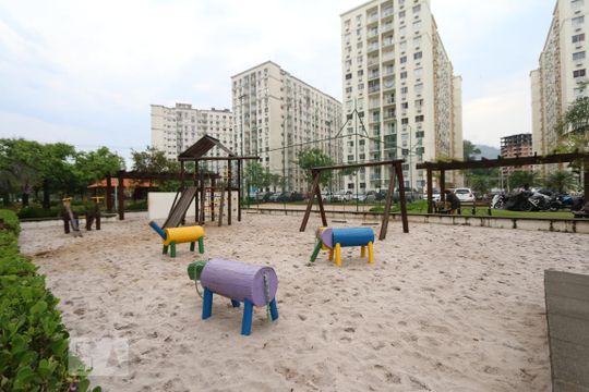 Área Comum - Playground de apartamento à venda com 2 quartos, 52m² em Jacarepaguá, Rio de Janeiro