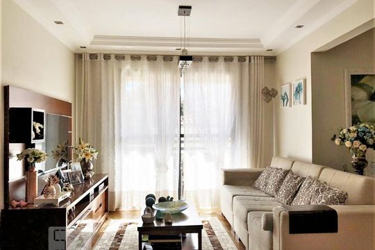 Sala de apartamento à venda com 3 quartos, 100m² em Vila Pereira Barreto, São Paulo