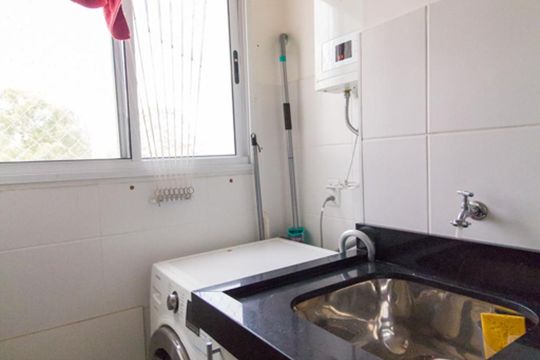 Área de Serviço de apartamento à venda com 2 quartos, 45m² em Jardim Íris, São Paulo