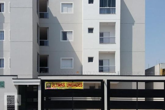 Fachada do Condomínio de apartamento à venda com 1 quarto, 33m² em Jardim Brasília (zona Leste), São Paulo