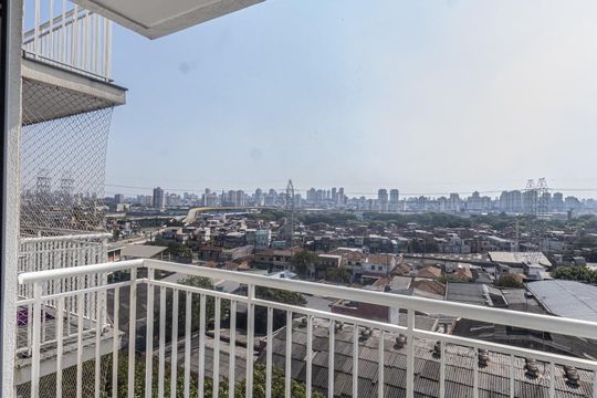 Varanda Sala de apartamento para alugar com 2 quartos, 46m² em Quinta da Paineira, São Paulo