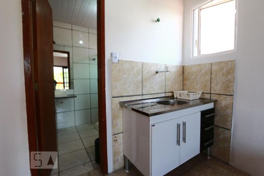 Cozinha - Armários de kitnet/studio para alugar com 1 quarto, 27m² em Curicica, Rio de Janeiro