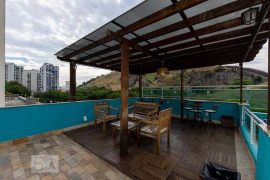 Área comum - Churrasqueira de apartamento à venda com 2 quartos, 56m² em Engenhoca, Niterói