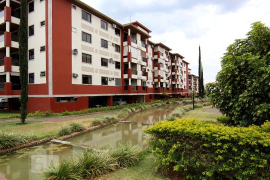 Fachada de apartamento para alugar com 1 quarto, 53m² em Asa Norte, Brasília