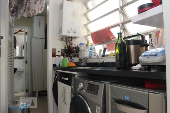 area de serviço de apartamento à venda com 2 quartos, 78m² em Maracanã, Rio de Janeiro