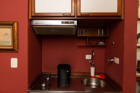 Cozinha de apartamento à venda com 1 quarto, 65m² em Cerqueira César, São Paulo