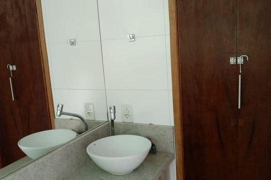 Banheiro de apartamento para alugar com 2 quartos, 48m² em Planalto, São Bernardo do Campo