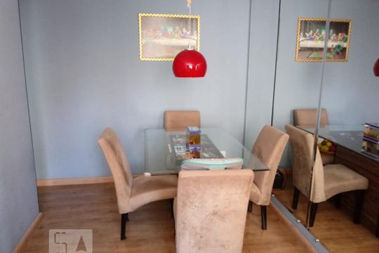 Sala de apartamento para alugar com 2 quartos, 48m² em Planalto, São Bernardo do Campo