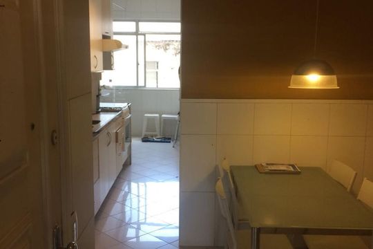 Cozinha de apartamento para alugar com 3 quartos, 125m² em Tijuca, Rio de Janeiro