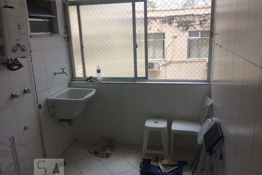 Área de Serviço de apartamento para alugar com 3 quartos, 125m² em Tijuca, Rio de Janeiro