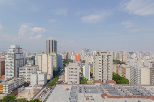 Vista de kitnet/studio à venda com 1 quarto, 36m² em Consolação, São Paulo